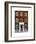 Facade of an English House with Ivy Leaves - Mallinson House in St Albans - London - UK-Philippe Hugonnard-Framed Art Print