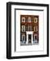 Facade of an English House with Ivy Leaves - Mallinson House in St Albans - London - UK-Philippe Hugonnard-Framed Art Print