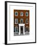 Facade of an English House with Ivy Leaves - Mallinson House in St Albans - London - UK-Philippe Hugonnard-Framed Art Print