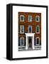 Facade of an English House with Ivy Leaves - Mallinson House in St Albans - London - UK-Philippe Hugonnard-Framed Stretched Canvas