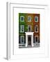 Facade of an English House with Ivy Leaves - Mallinson House in St Albans - London - UK-Philippe Hugonnard-Framed Art Print