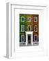 Facade of an English House with Ivy Leaves - Mallinson House in St Albans - London - UK-Philippe Hugonnard-Framed Art Print