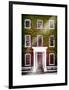 Facade of an English House with Ivy Leaves - Mallinson House in St Albans - London - UK-Philippe Hugonnard-Framed Art Print