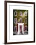 Facade of an English House with Ivy Leaves - Mallinson House in St Albans - London - UK-Philippe Hugonnard-Framed Art Print