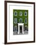 Facade of an English House with Ivy Leaves - Mallinson House in St Albans - London - UK-Philippe Hugonnard-Framed Art Print