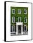 Facade of an English House with Ivy Leaves - Mallinson House in St Albans - London - UK-Philippe Hugonnard-Framed Stretched Canvas