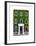 Facade of an English House with Ivy Leaves - Mallinson House in St Albans - London - UK-Philippe Hugonnard-Framed Art Print