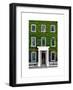 Facade of an English House with Ivy Leaves - Mallinson House in St Albans - London - UK-Philippe Hugonnard-Framed Art Print