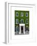 Facade of an English House with Ivy Leaves - Mallinson House in St Albans - London - UK-Philippe Hugonnard-Framed Art Print