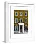 Facade of an English House with Ivy Leaves - Mallinson House in St Albans - London - UK-Philippe Hugonnard-Framed Art Print