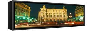 Facade of an Opera House, Palais Garnier, Paris, France-null-Framed Stretched Canvas