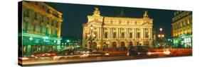 Facade of an Opera House, Palais Garnier, Paris, France-null-Stretched Canvas