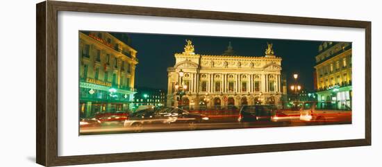 Facade of an Opera House, Palais Garnier, Paris, France-null-Framed Photographic Print