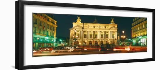 Facade of an Opera House, Palais Garnier, Paris, France-null-Framed Photographic Print