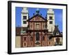 Facade of Basilica of St. George, Prague Castle, Bohemia, Czech Republic-null-Framed Giclee Print