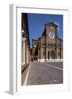 Facade of Basilica of St Theresa of Child Jesus, Anzio, Lazio, Italy-null-Framed Giclee Print