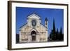 Facade of Basilica of St. Zeno-null-Framed Giclee Print