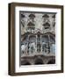 Facade of Casa Batllo by Gaudi, UNESCO World Heritage Site, Passeig de Gracia, Barcelona, Spain-Nico Tondini-Framed Photographic Print