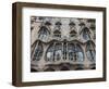 Facade of Casa Batllo by Gaudi, UNESCO World Heritage Site, Passeig de Gracia, Barcelona, Spain-Nico Tondini-Framed Photographic Print