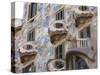 Facade of Casa Batlo, UNESCO World Heritage Site, Barcelona, Catalonia, Spain, Europe-Ben Pipe-Stretched Canvas