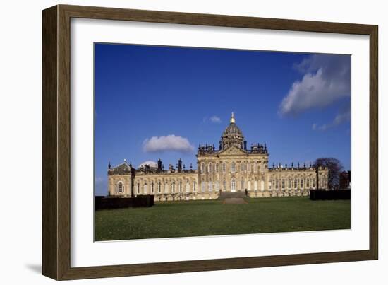 Facade of Castle Howard-John Vanbrugh-Framed Giclee Print