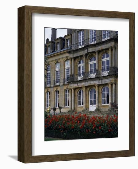 Facade of Castle of Digoine-null-Framed Giclee Print