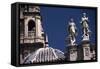 Facade of Cathedral of Santa Maria, Murcia, Spain-James Cook-Framed Stretched Canvas