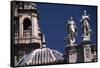 Facade of Cathedral of Santa Maria, Murcia, Spain-James Cook-Framed Stretched Canvas