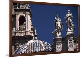 Facade of Cathedral of Santa Maria, Murcia, Spain-James Cook-Framed Giclee Print