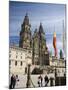 Facade of Cathedral Seen from Praza Do Obradoiro, Santiago De Compostela, Galicia-Nick Servian-Mounted Photographic Print