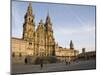 Facade of Cathedral Seen from Praza Do Obradoiro, Santiago De Compostela, Galicia-Nick Servian-Mounted Photographic Print