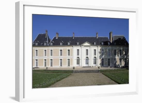 Facade of Chateau De Brou-null-Framed Giclee Print