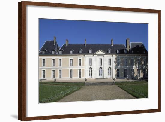 Facade of Chateau De Brou-null-Framed Giclee Print