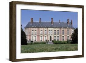 Facade of Chateau De Lesigny, Ile-De-France, France, 16th Century-null-Framed Giclee Print