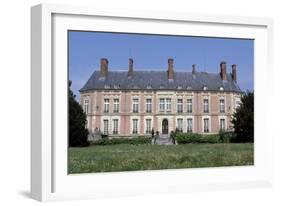 Facade of Chateau De Lesigny, Ile-De-France, France, 16th Century-null-Framed Giclee Print