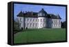 Facade of Chateau De Moncley, 1778-1790-Claude Bertrand-Framed Stretched Canvas