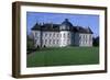 Facade of Chateau De Moncley, 1778-1790-Claude Bertrand-Framed Giclee Print