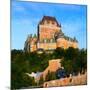 Facade of Chateau Frontenac in Lower Town, Quebec City, Quebec, Canada-null-Mounted Photographic Print