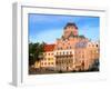 Facade of Chateau Frontenac in Lower Town, Quebec City, Quebec, Canada-null-Framed Photographic Print