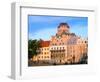 Facade of Chateau Frontenac in Lower Town, Quebec City, Quebec, Canada-null-Framed Photographic Print