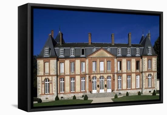 Facade of Chateau of Malesherbes, France-null-Framed Stretched Canvas