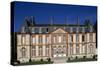 Facade of Chateau of Malesherbes, France-null-Stretched Canvas