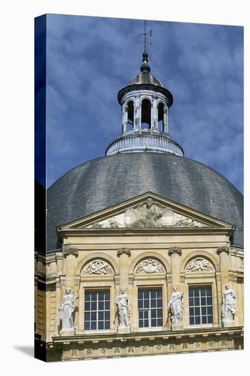 Facade of Chateau of Vaux-Le-Vicomte, 1656-1661-Louis Le Vau-Stretched Canvas