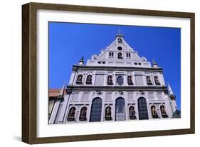 Facade of Church of Saint Michele, 1583-1597, Munich. Detail. Germany, 16th Century.-null-Framed Giclee Print