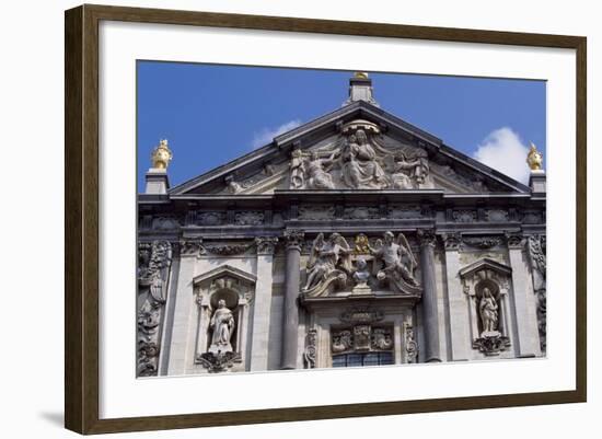 Facade of Church of St Charles Borromeo, 1615-1625-Peter Huyssens-Framed Giclee Print