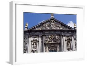 Facade of Church of St Charles Borromeo, 1615-1625-Peter Huyssens-Framed Giclee Print