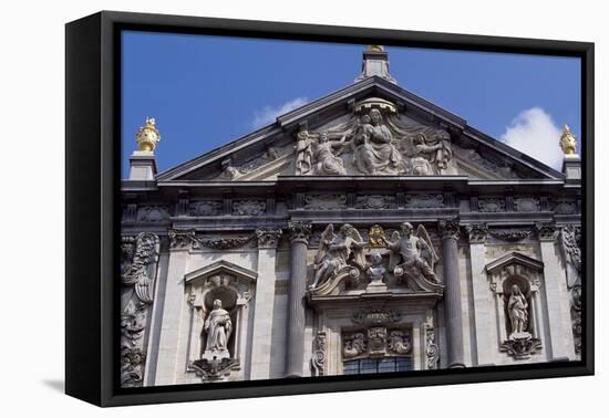 Facade of Church of St Charles Borromeo, 1615-1625-Peter Huyssens-Framed Stretched Canvas