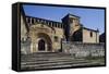 Facade of Collegiate Church of Santillana Del Mar-null-Framed Stretched Canvas