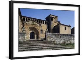 Facade of Collegiate Church of Santillana Del Mar-null-Framed Giclee Print