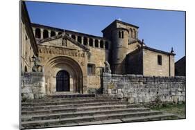 Facade of Collegiate Church of Santillana Del Mar-null-Mounted Giclee Print